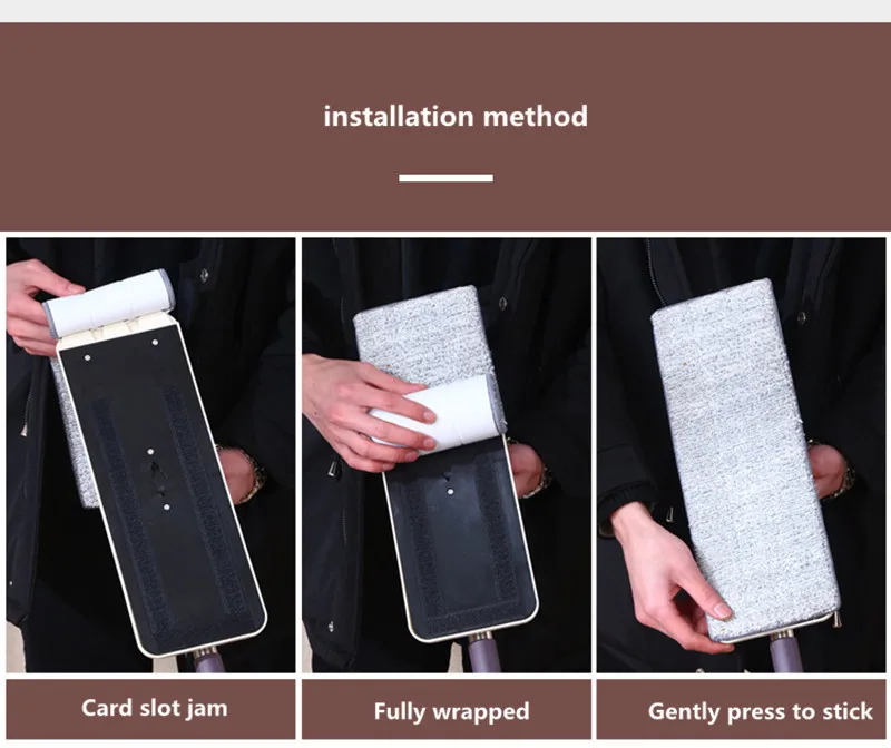Новая ручная мойка ленивая швабра и ведро скребок для пыли волшебный Fourrure очиститель плоская самоотжимная двухсторонняя сухая и моющаяся тампоны