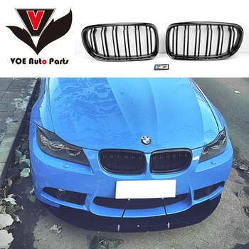 

2009-2012 Kidney ABS Plastic Gloss Black E90 M3 Style Racing Grill Grille for BMW E90 3 Series(not fit for E90 M3)