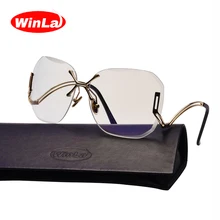 Winla Новая мода Квадратные Солнцезащитные очки женские металлический каркас оттенки неповторимый шик леди Брендовая Дизайнерская обувь градиентные линзы очки WL1015