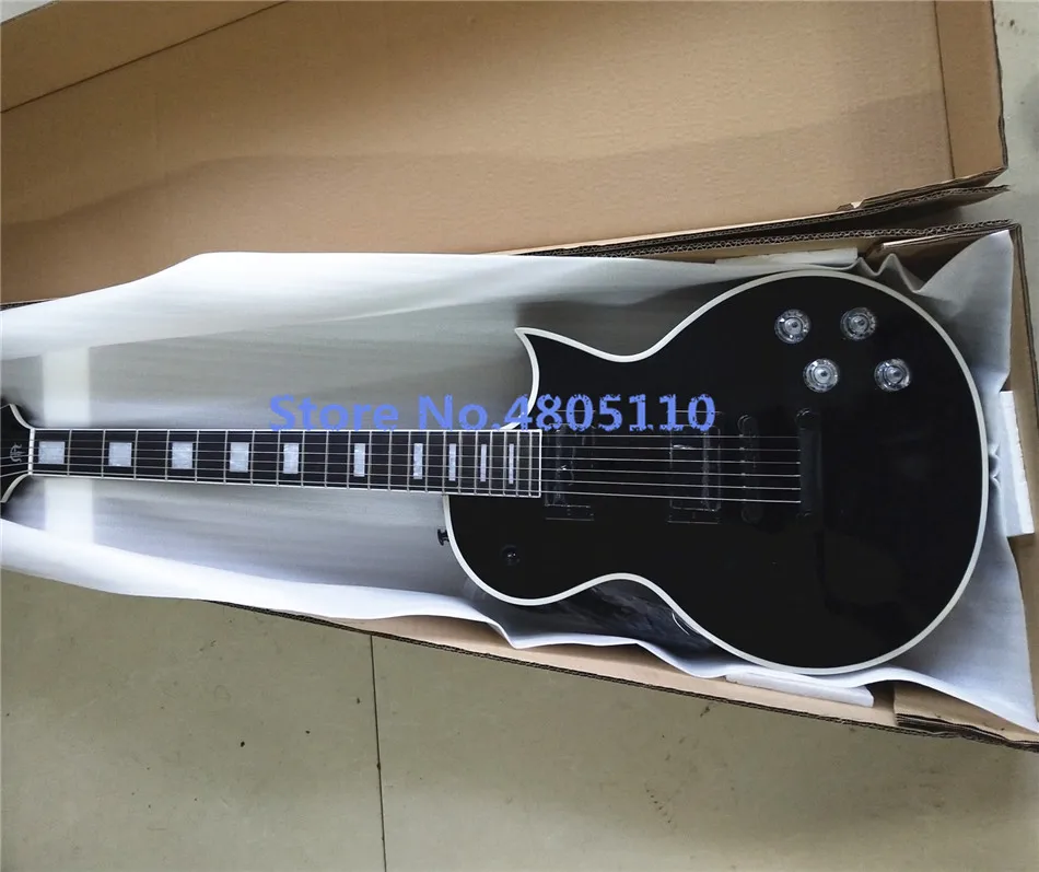 

New high-quality customized Marty Friedman signature electric guitar black accessories free shipping