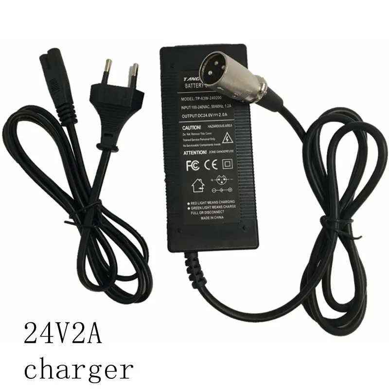 24-v-2a-scooter-El-ctrico-ebike-cargador-de-carro-de-golf-silla-de-ruedas-cargador_