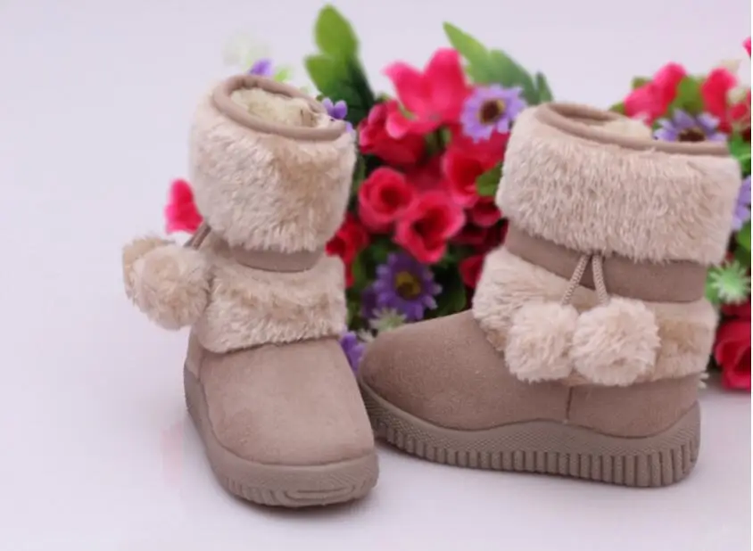 Girl's ball snow boots-20