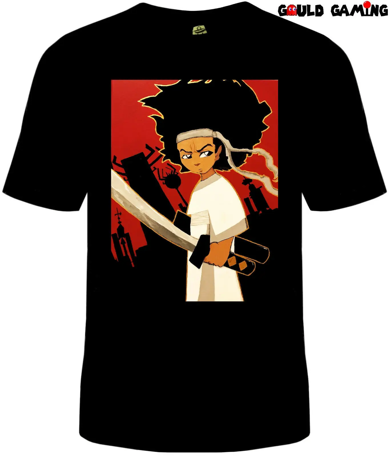 Samurai Jack Boondocks T-Shirt Unisex Adult Funny Sizes Cotton Cartoon TV New2019 fashionable Brand 100%cotton Printed Round Nec | Мужская