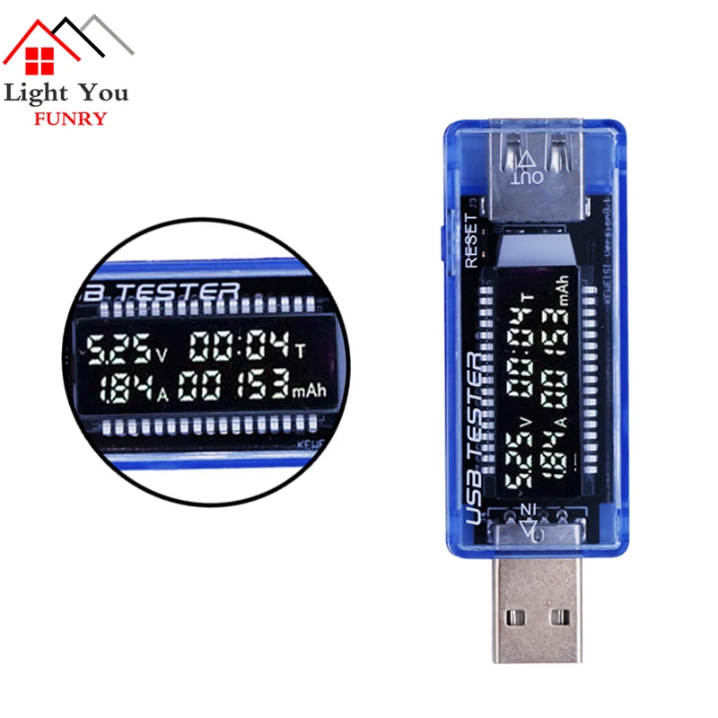 

USB QC2.0 3,0 тестер емкости зарядного устройства и тока USB 3-20 в зарядное устройство Doctor Power Meter вольтметр
