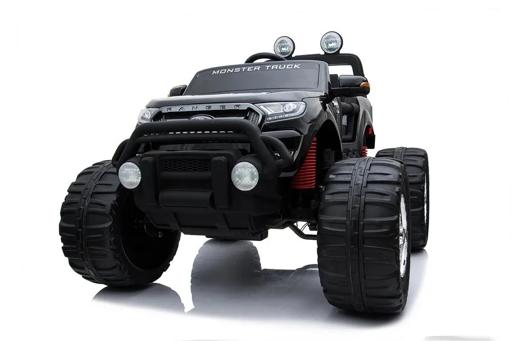 Лицензия Ford Ranger Monster Truck электрическая езда на автомобиле - Цвет: Black