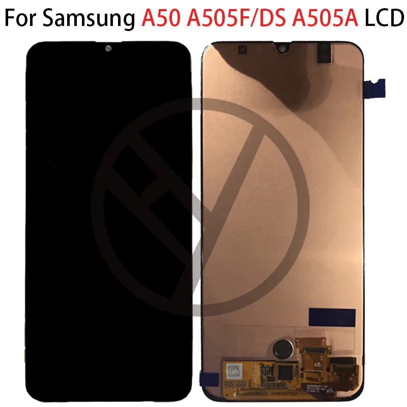 

For Samsung Galaxy A50 A505F/DS A505F A505FD A505A LCD Display Touch Screen Digitizer Assembly For Samsung A50 lcd
