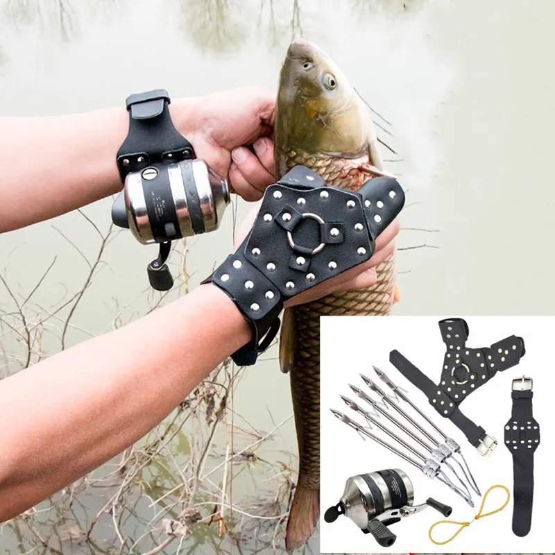  High quality powerful fishing set DIY professional arrow hunting slingshot catapult outdoor hunting