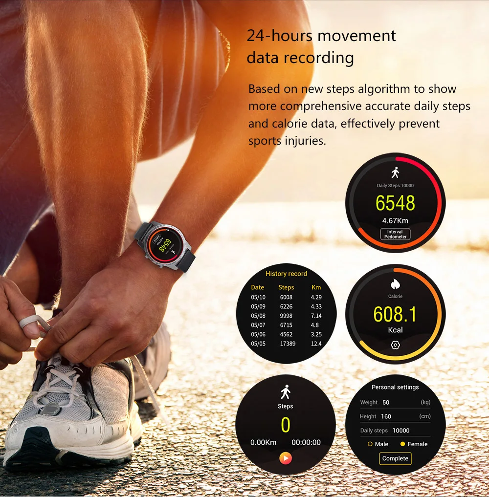 KingWear KW99 3G Smartwatch Phone Android 5.1 1.39 inch MTK6580 Quad Core 1.3GHz 8GB ROM Heart Rate Monitor GPS Anti-lost Pedometer