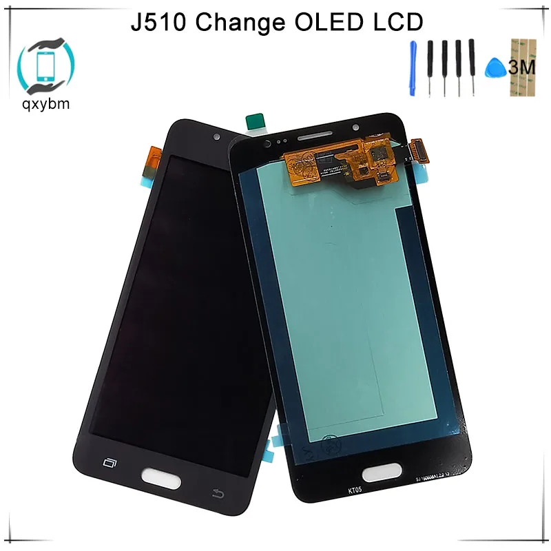 

Change OLED 5.2" For Samsung For Galaxy J5 2016 SM-J510FN J510F J510 LCD Display Touch Screen Digitizer Assembly + 3M Sticker