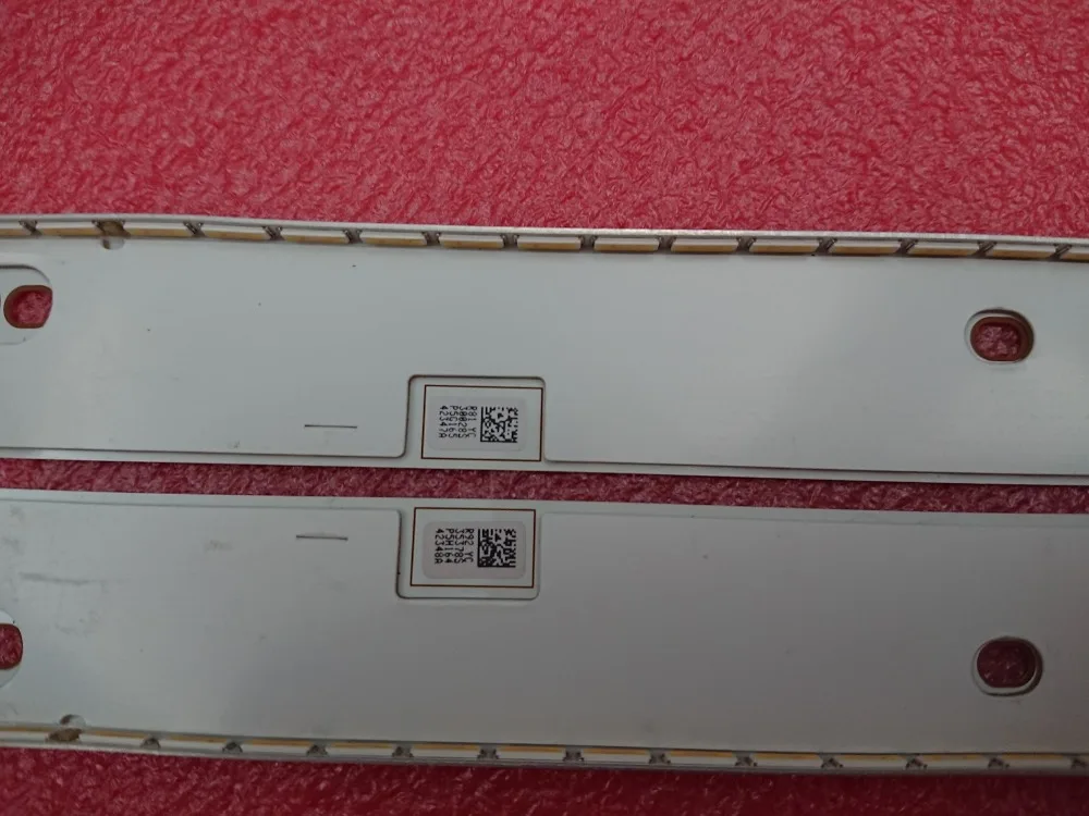 Новая 6 комплектов = 12 шт. 76LED 600 мм Светодиодная подсветка для Samsung UE55MU7040T UE55MU8000T