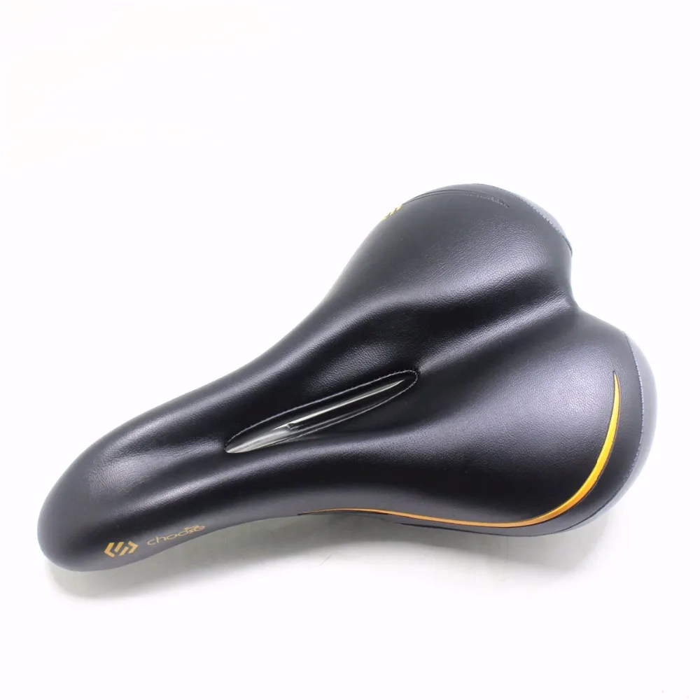 

2017 CHOOSE-3147 Mtb Saddle Bike Seat Comfortable Breathable Hollow PU leather Bicycle Saddle Bike Accessory