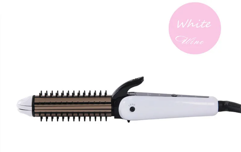 Выпрямление гофрированного железа Керамический выпрямитель для волос и щипцы для завивки волос Professional Curling Wand Iron Hair Styling Tools 3 в 1