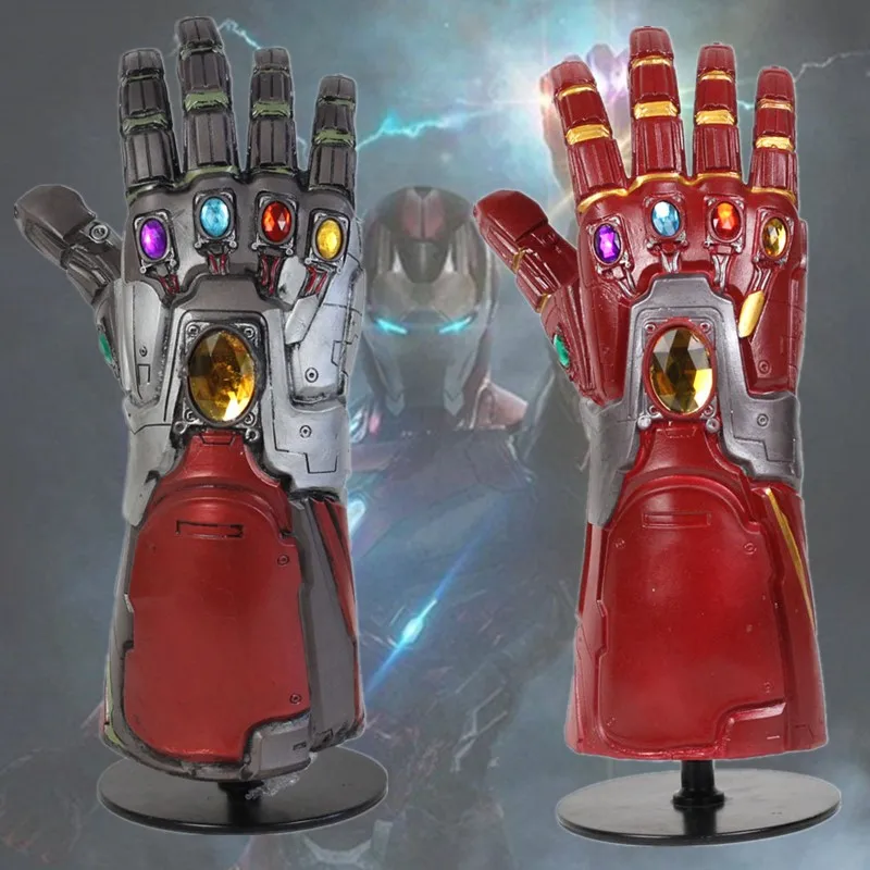 

Avengers 4 Endgame Thanos Iron Man Hulk Infinity Gauntlet Cosplay Gloves Accessory Props Iron Man Tony Stark Infinity Gauntlet