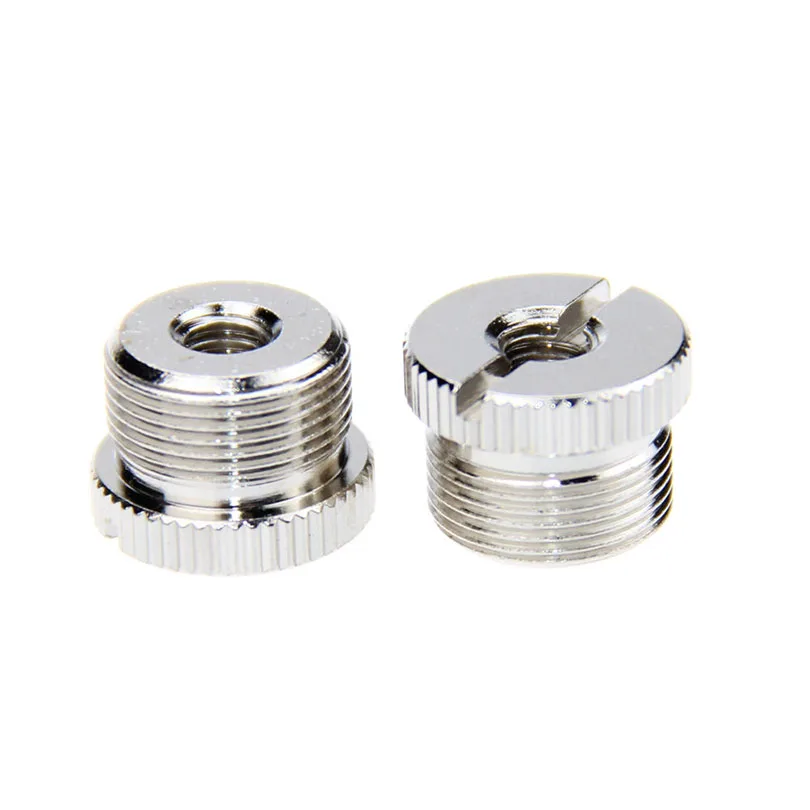 CAMVATE из 2 предметов микрофон винт 1/4 &quotЖенский до 5/8&quot Мужской адаптер подставка