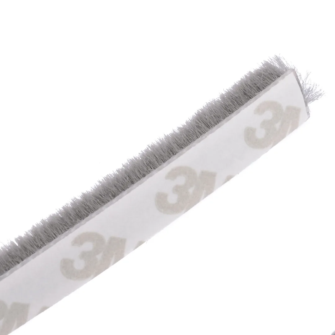 5M 5/9/15mm Window Door Self Adhesive Dust Pile Weatherstrip Brush Excluder Sealing Strips Brush Protector Home Door Accessories