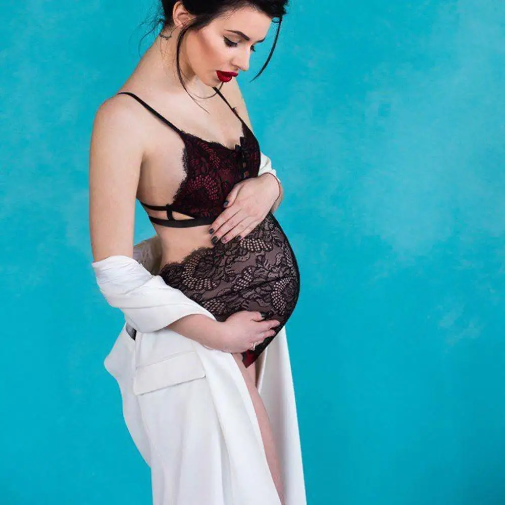 maternity lace bodysuit