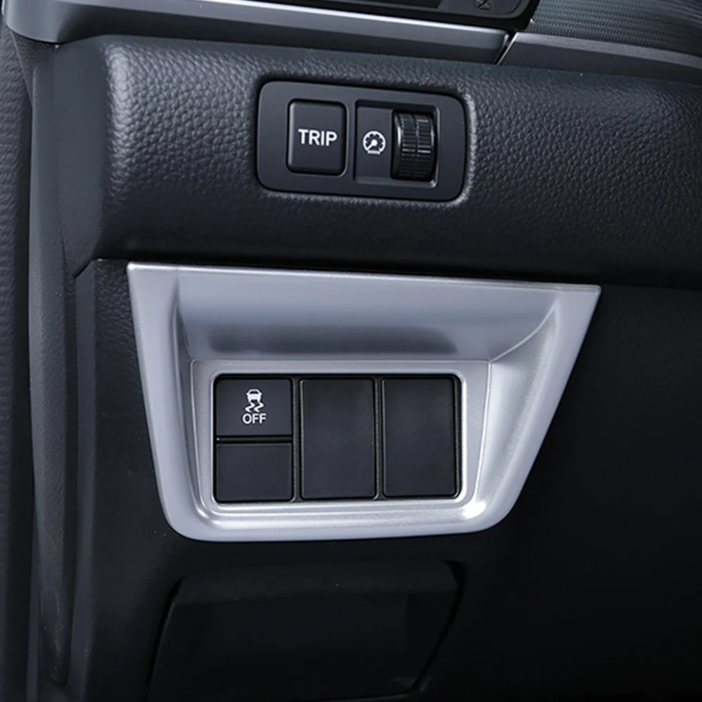 Dashboard Left Down Control Cab Left Trim Interior Accessories Stickers for Honda Accord 2018