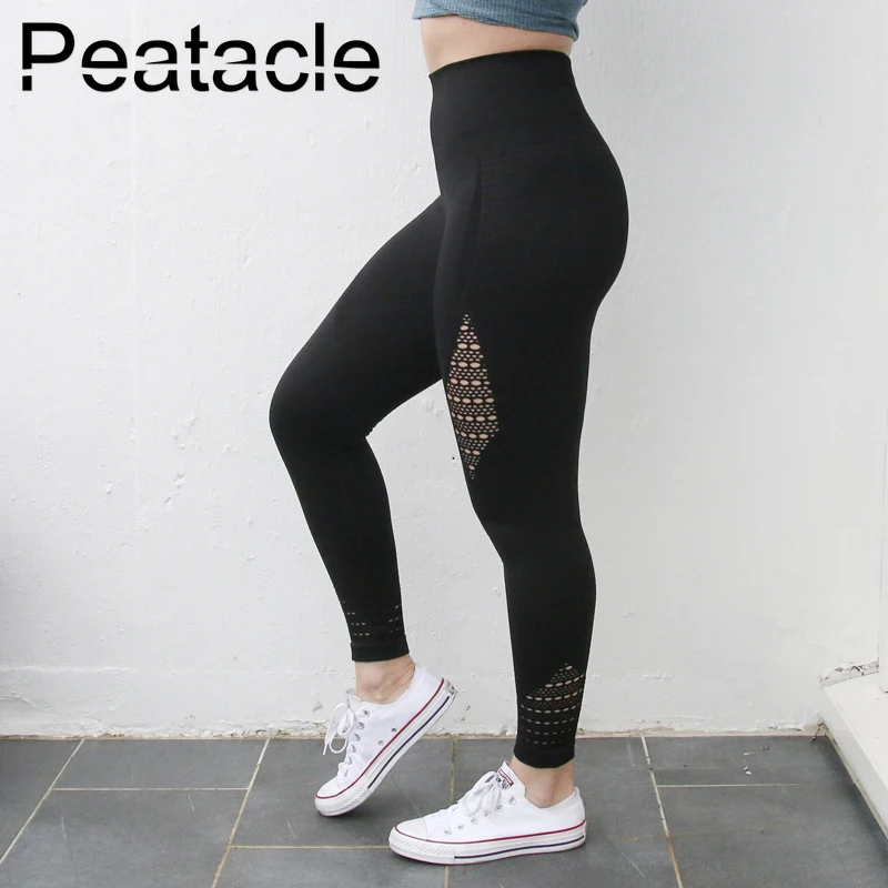 

Peatacle Women Energy Seamless Tummy Control Yoga Pants Super Stretchy Gym Tights High Waist Sport Leggings Running Pants