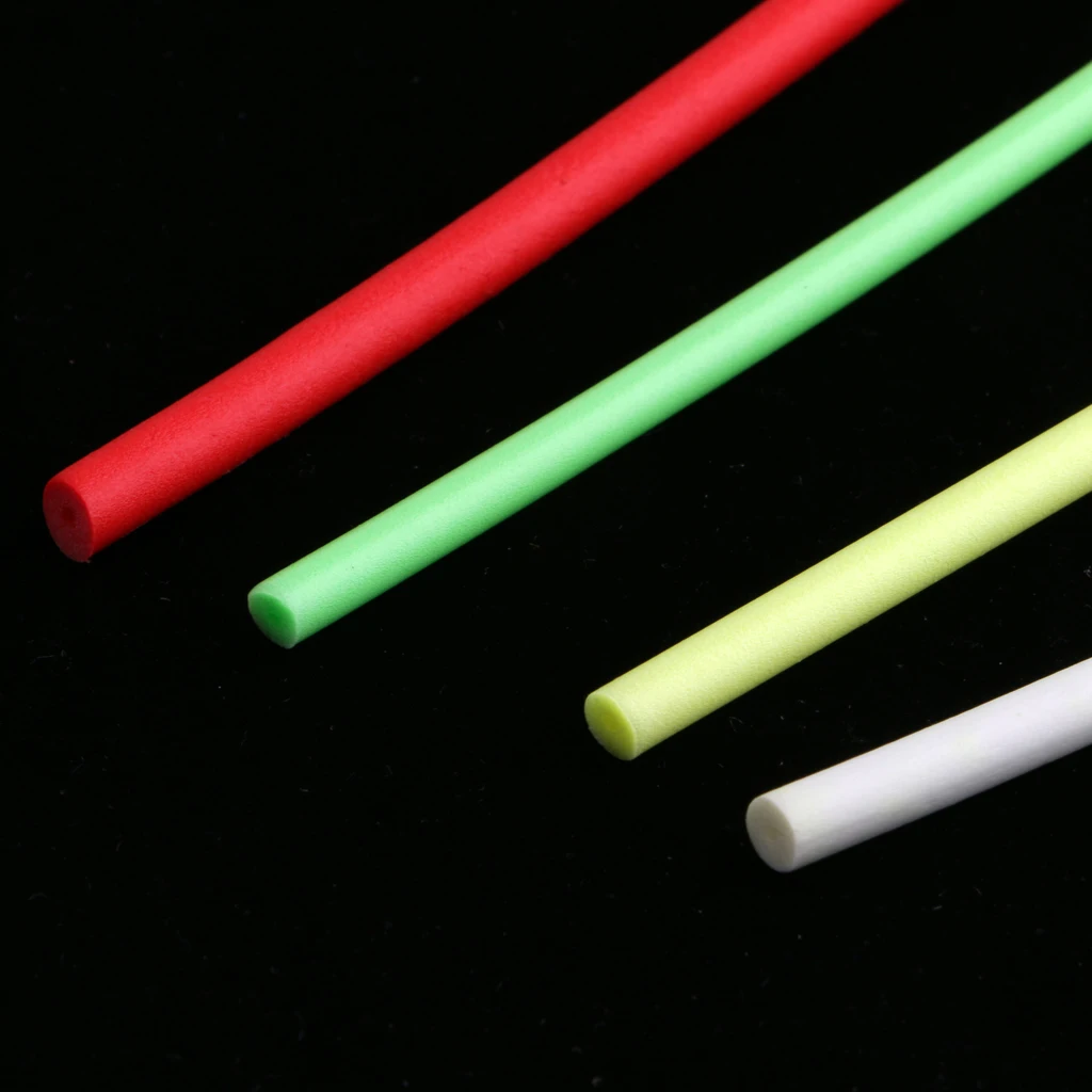 12 pcs Fly Tying Foam Cylinder for Fishing Float Making Fly Tying Rigs Making Fly Tying Parachute Post Bodies