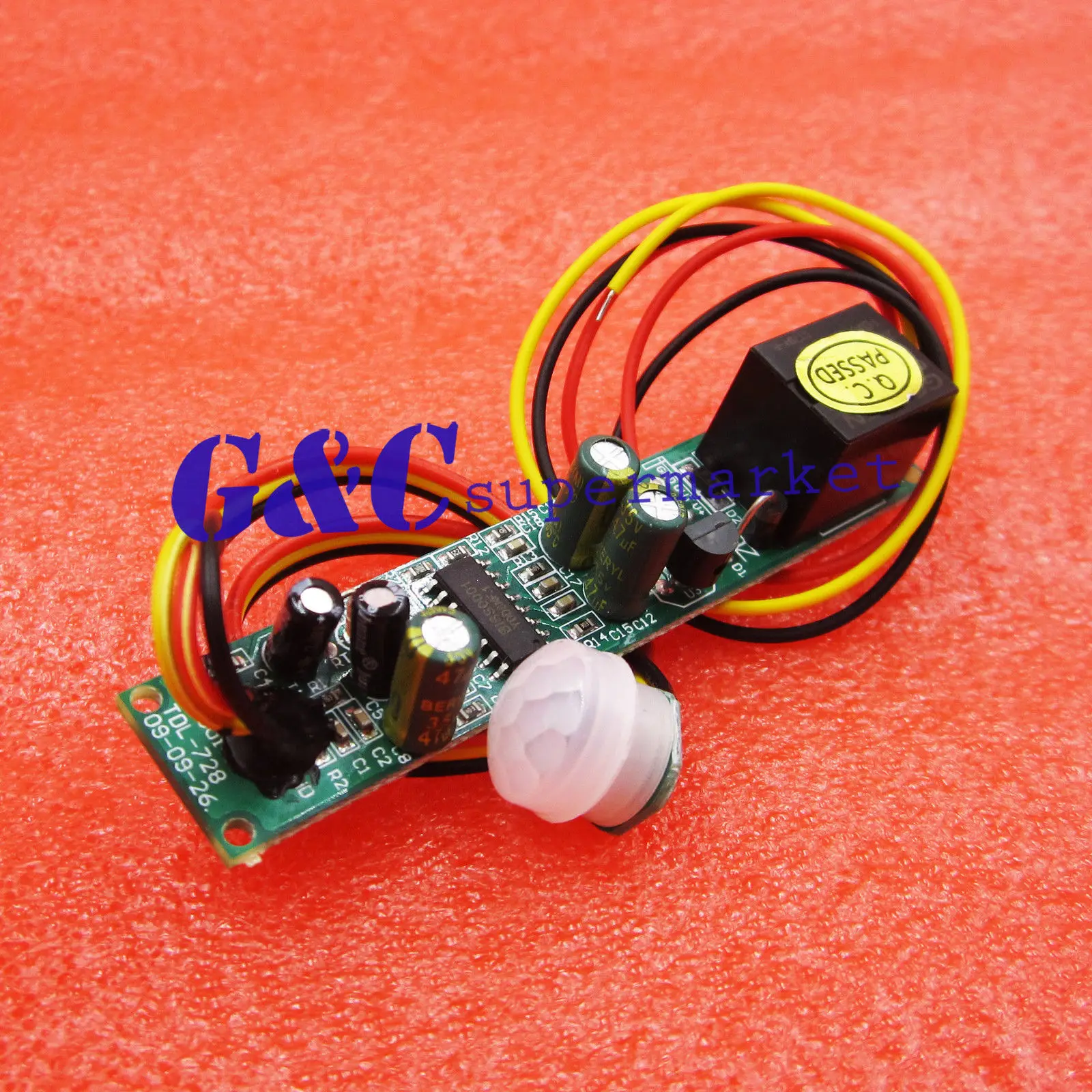 Pir Motion Sensor Switch Circuit Schematic