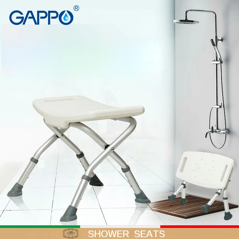 GAPPO настенные сиденья для душа, тренеры для ванной комнаты, регулируемые по высоте сиденья для ванной, сиденья для унитаза