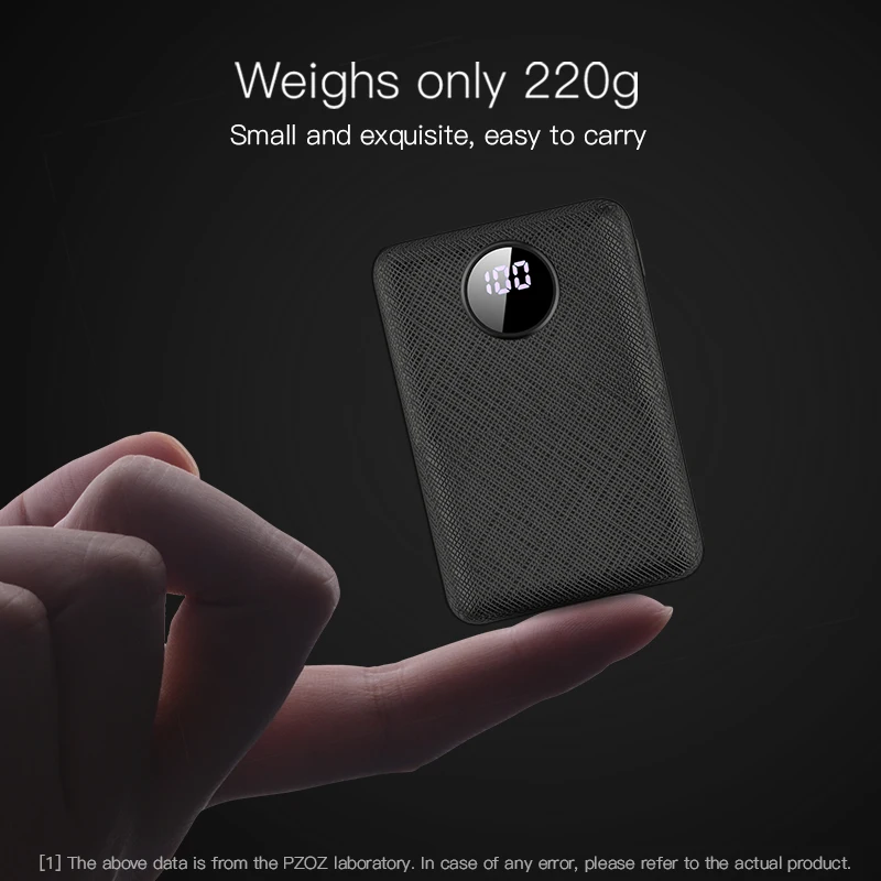 Kaufen PZOZ Power Bank 10000mAh Dual USB Handy Externe Batterie Schnelle Ladung Für iphone xiaomi mi Tragbare Ladegerät mi ni power