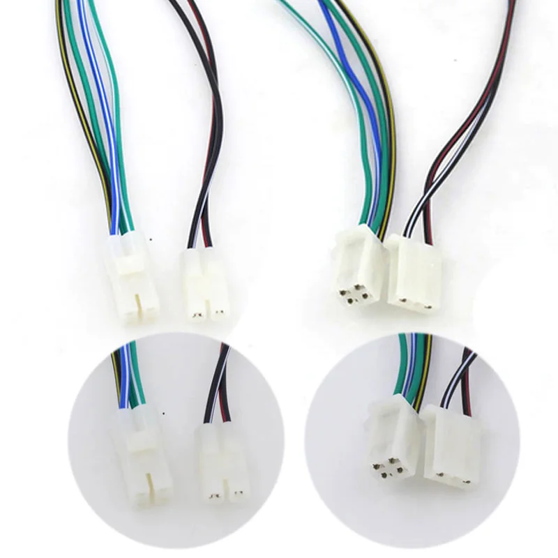 

Motorcycle Ignition Coil CDI Cable 6 Wires Square Round Plug Head for GY6 50cc 125cc 150 ZJ125 Scooter ATV Moped Parts