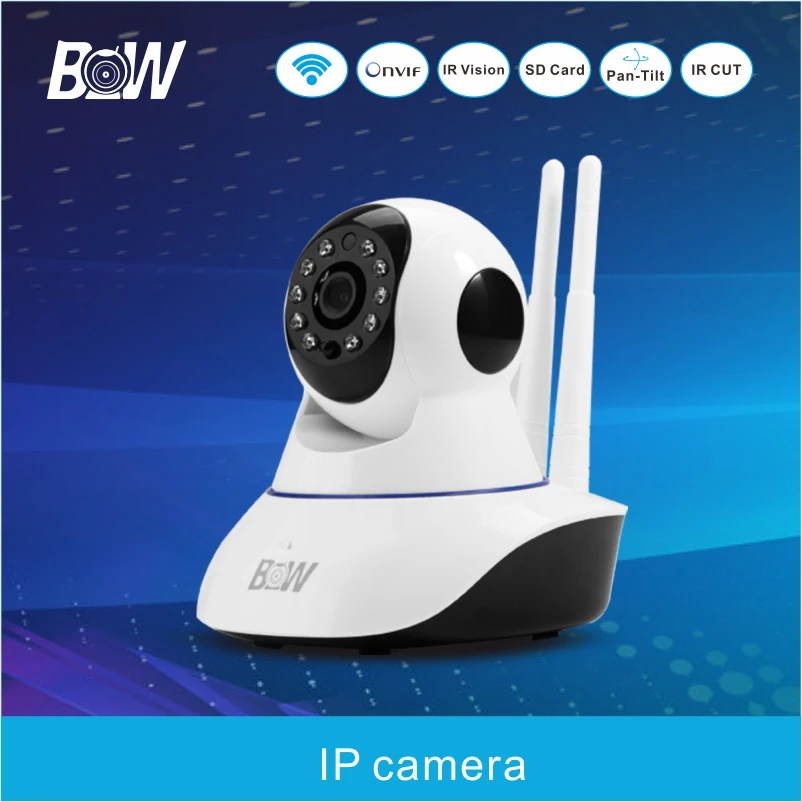  Home Wifi IP camera CCTV P2P Alarm Security Camera Wireless Indoor Surveillance Micro Wireless IP Camera Baby Monitor BWIPC002D 