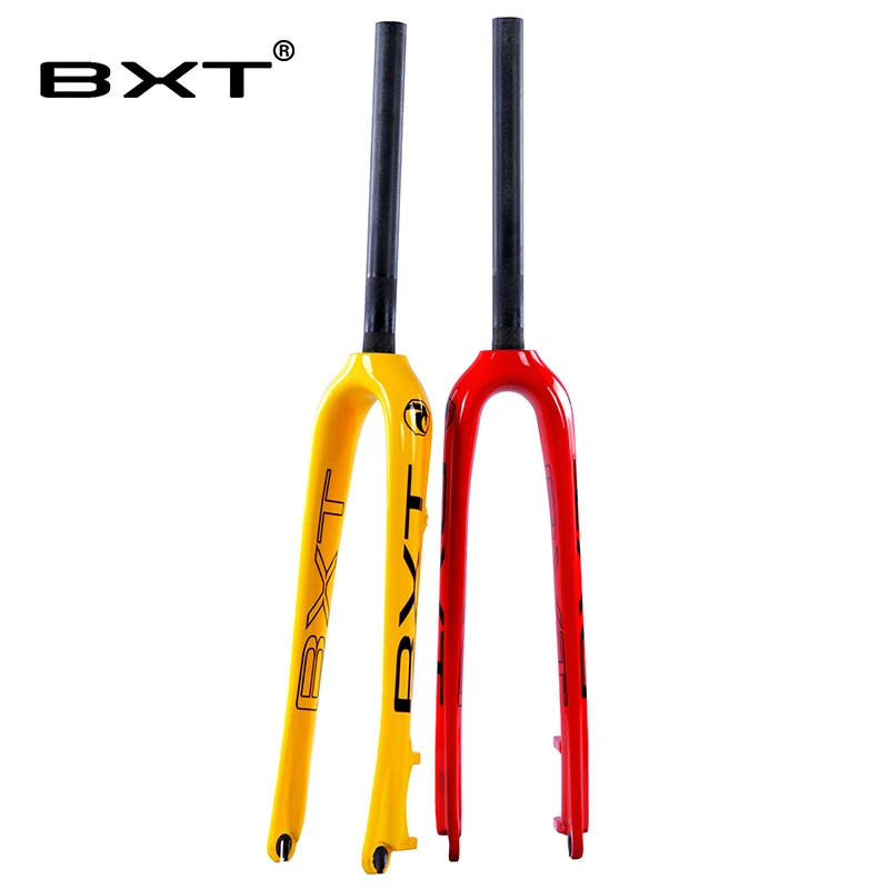 Carbon MTB Fork super light Mountain Bicycle fork 26er 27.5er brand BXT Carbon Fiber Bike Fork