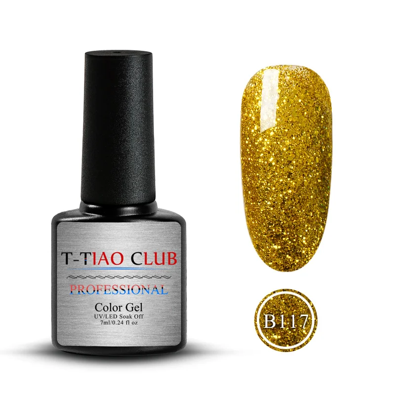 T-TIAO CLUB, 7 мл, Желтая серия, Цветной Гель-лак для ногтей, замачиваемый, для маникюра, УФ-Гель-лак, сделай сам, лак для ногтей, украшение для ногтей - Цвет: M30545