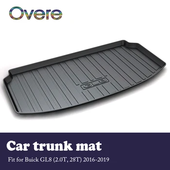 

Overe 1Set Car Cargo rear trunk mat For Buick GL8 2.0T 28T 2016 2017 2018 2019 Waterproof carpet Anti-slip mat Car accessories
