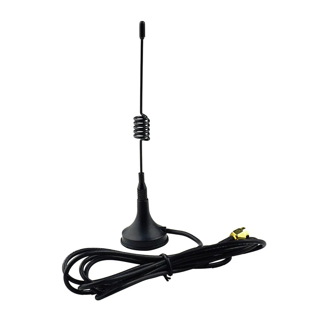 

Hot New Antenna 433Mhz 3dbi SMA Plug with Magnetic Base 1.5m Cable for Ham Radio