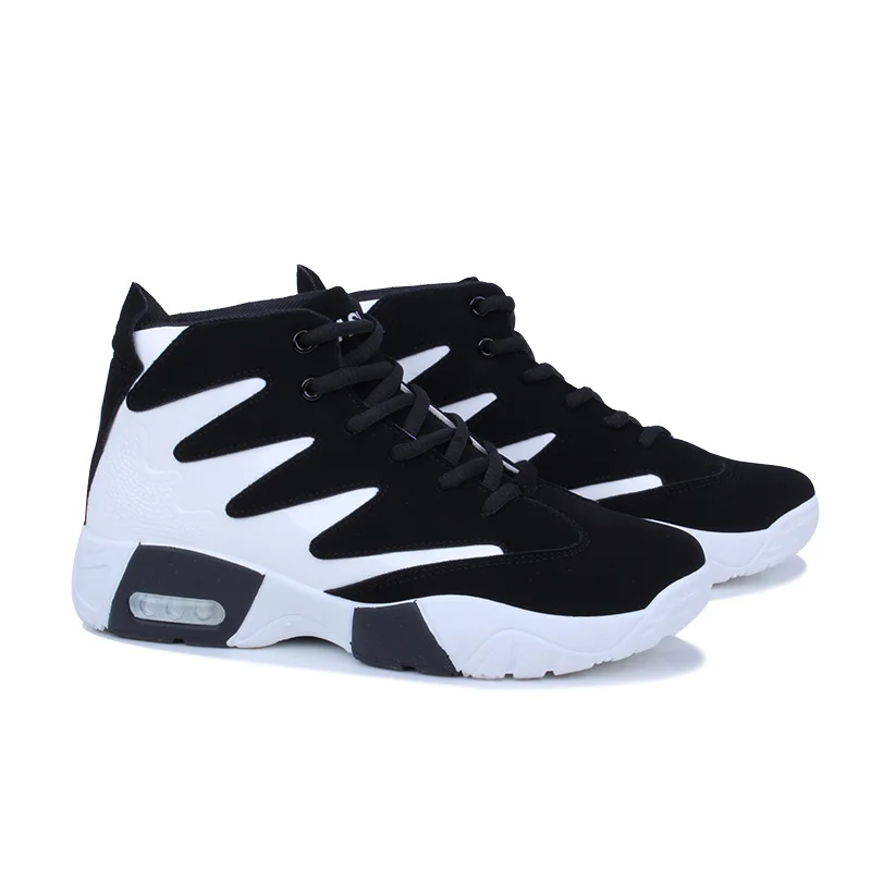 

Men's new fashion personality casual sports shoes antiskid wear - resistant shock - absorbing large size men's basketball shoes