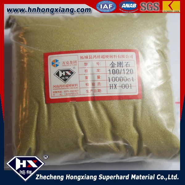 Buy 200gr 100/120 yellow industrial diamond powder
