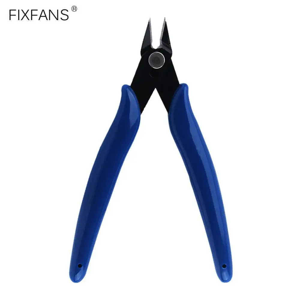 

FIXFANS 5 inch Precision Cutting Pliers Wire Cable Cutter Diagonal Side Cutters Snips Flush Nipper Hand Tool for Electronics
