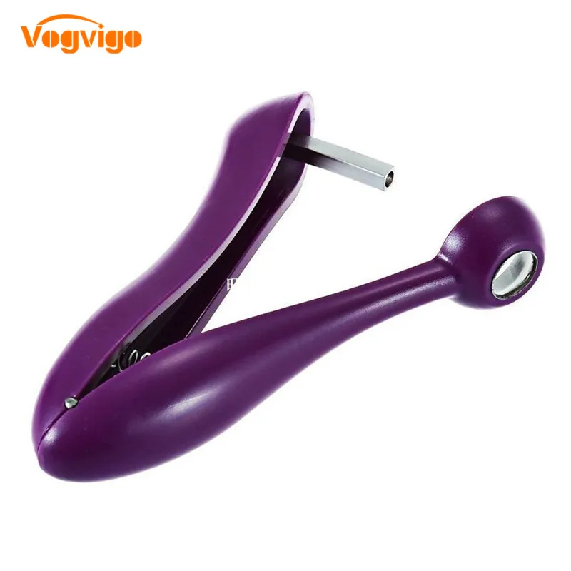 VOGVIGO Cherry Pitter Cherries Clips Seed Remover Purple Plastic Cherry Kernels Kitchen Fuits& Vegetables Tools Cutter