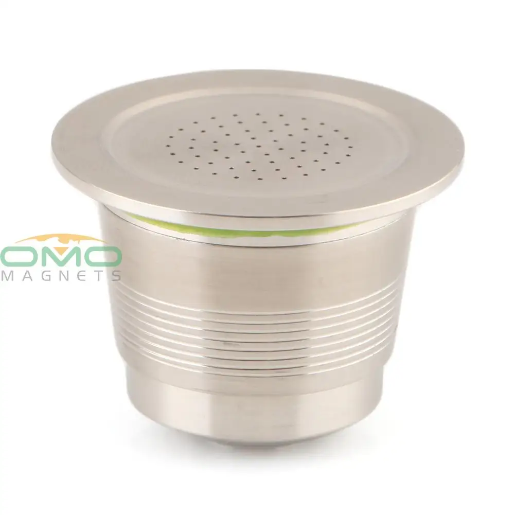

NEW Stainless Steel Compatible For Nespresso Machine Refillable Reusable Capsule Free Shipping