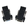 kebidu RJ45 to VGA Extender Male to LAN CAT5 CAT6 RJ45 Network Ethernet Cable Female Adapter Computer Extra Switch Converter ► Photo 2/6
