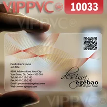 10033 сделать визитные карточки-матовые лица прозрачная карта тонкий 0,36 мм