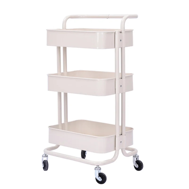 LHQ-HQ Mobile Storage Rack Tool Cart Storage Bracket Beauty Salon Trolley trolley LHQ-HQ Mobile Storage Rack Tool Cart Storage Bracket Beauty Salon Trolley trolley