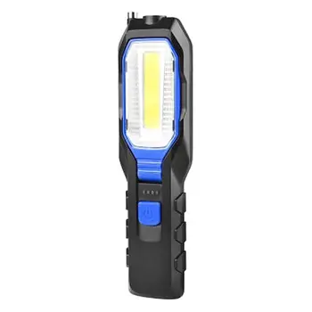 

COB LED Work Light Dropshipping Lamp Emergency Light Magnetic Flexible Inspection Flashlight USB Rechargeable For Night Operati