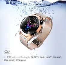IP68 Waterproof Smart Watch Women Lovely Bracelet