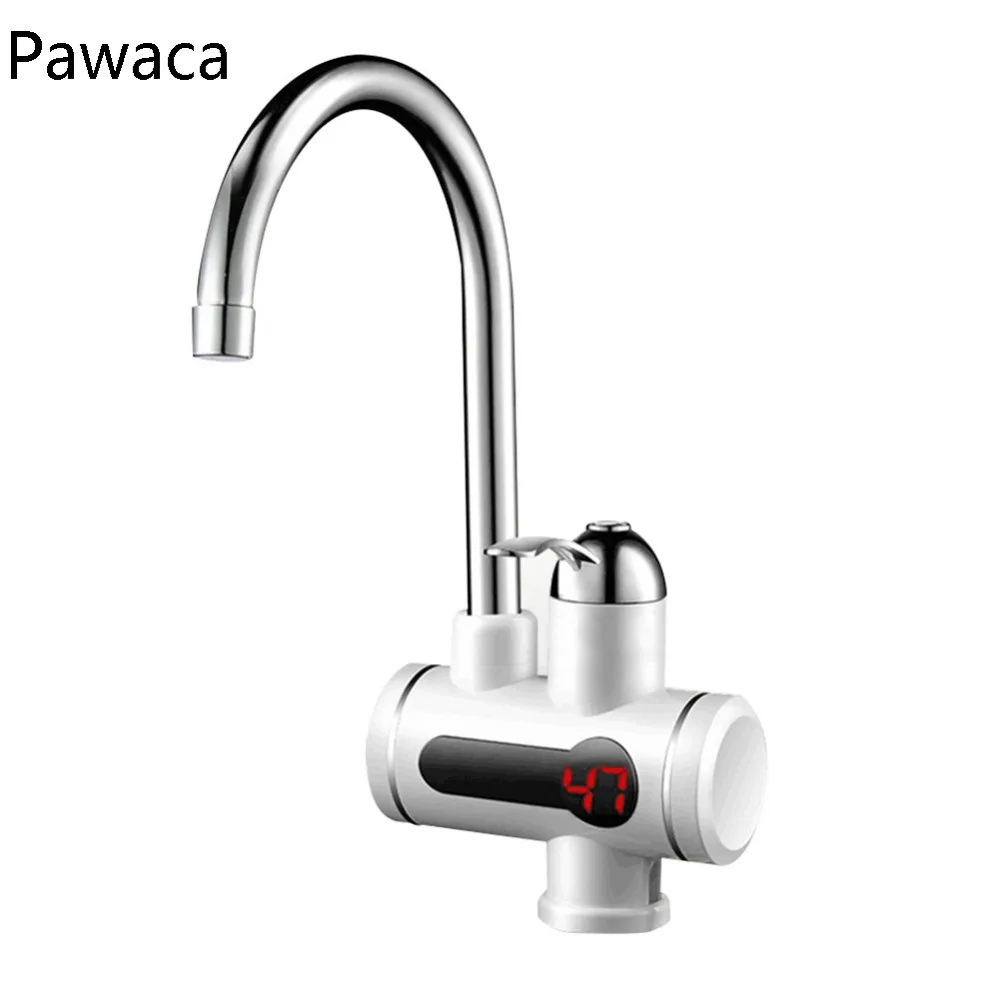 

Electric Kitchen Water Heater Tap Instant Hot Water Faucet Heater Cold Heating Faucet Eurocode Digital Display Bathroom Faucet