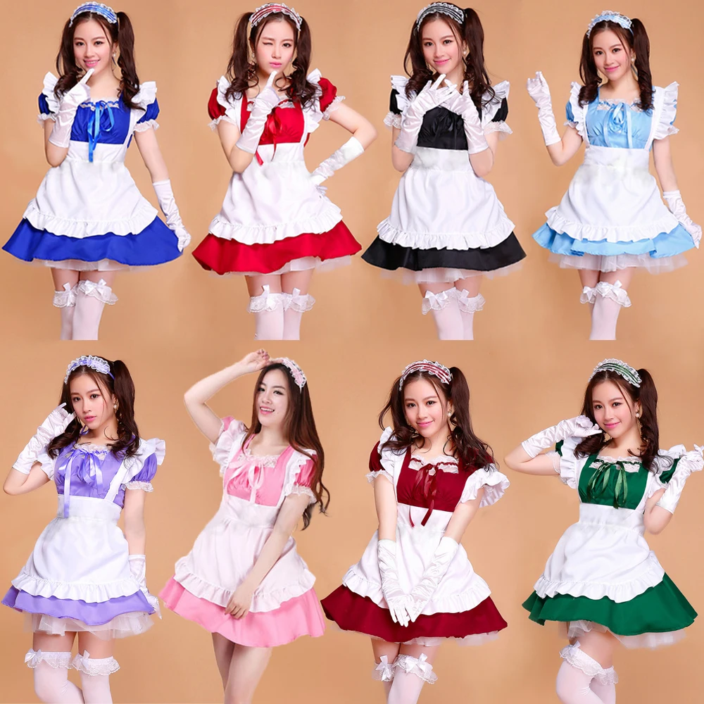 Buy 8 Types Japanese Girl Cosplay Costume Kimono