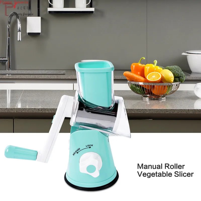 

Multifunctional Drum-type Hand-operated Vegetable Cheese Shredder Device Kitchen Accessories Easy and Fast Slicer Peeler