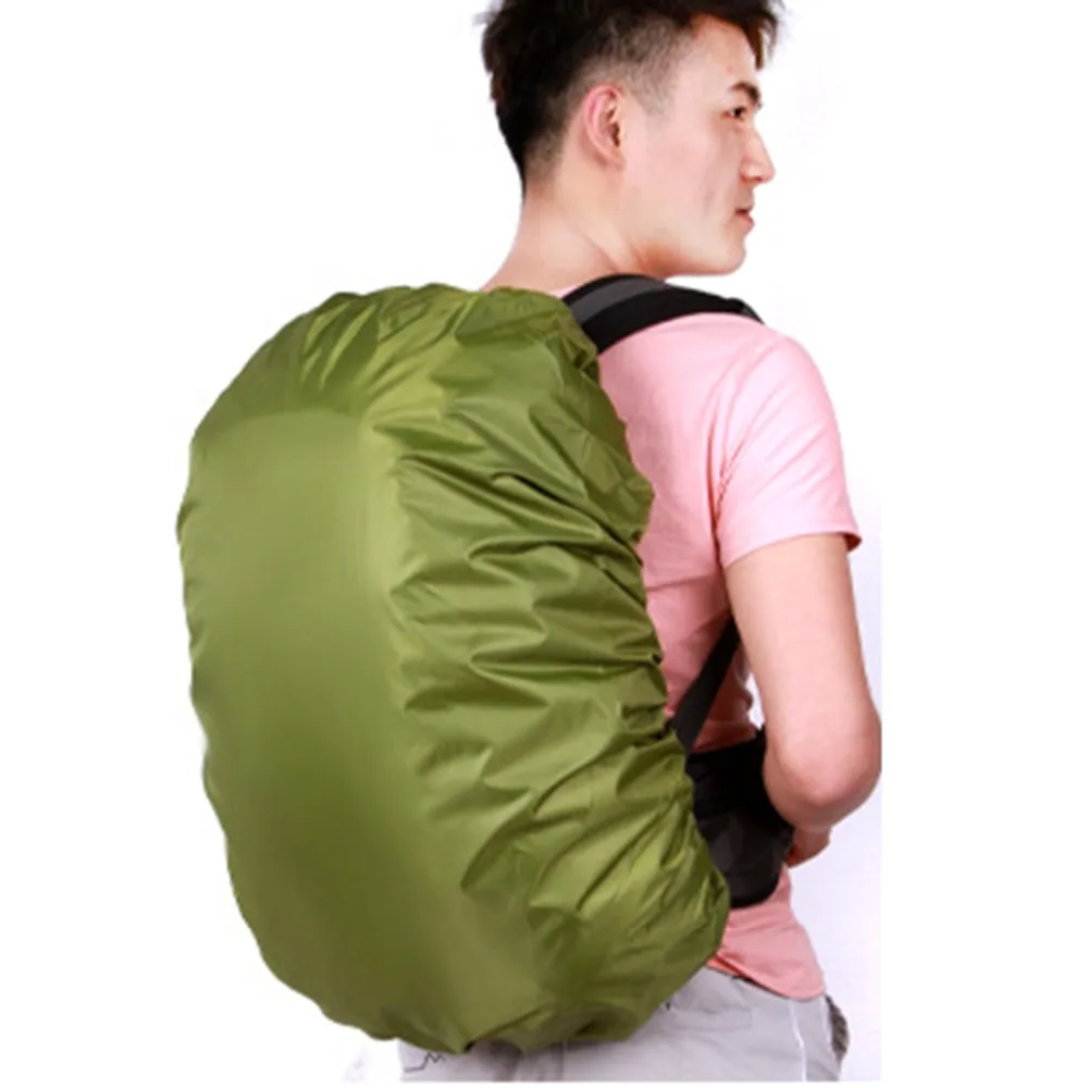 

210D Rain Bag Cover 35L Protable High Quality Waterproof Backpack Anti-theft Outdoor Camping Hiking Cycling Dust Rain Cover