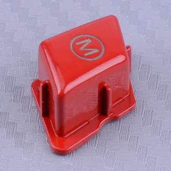 

DWCX Red Steering Wheel Control M Style Switch Button Cover Cap Fit For BMW 3 Series E90 E92 E93 M3 2007-2013