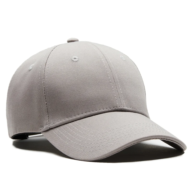 baseball-cap-pure-color-gray-right