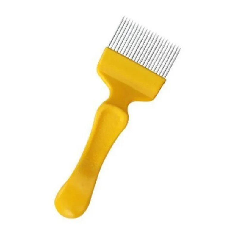 

Saingace Creative Yellow Stainless Steel Sturdy Beekeeping Equipment Uncapping Fork Gifts High Quality apicultura equipamento20