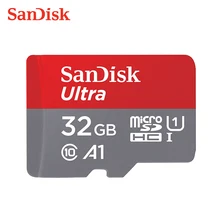 Sandisk micro sd 128 Гб 64 ГБ 32 ГБ оперативной памяти, 16 Гб встроенной памяти SDXC класса 10 100 МБ/с. флеш-карта памяти Microsd TF/SD карты мобильного телефона слот для карт памяти